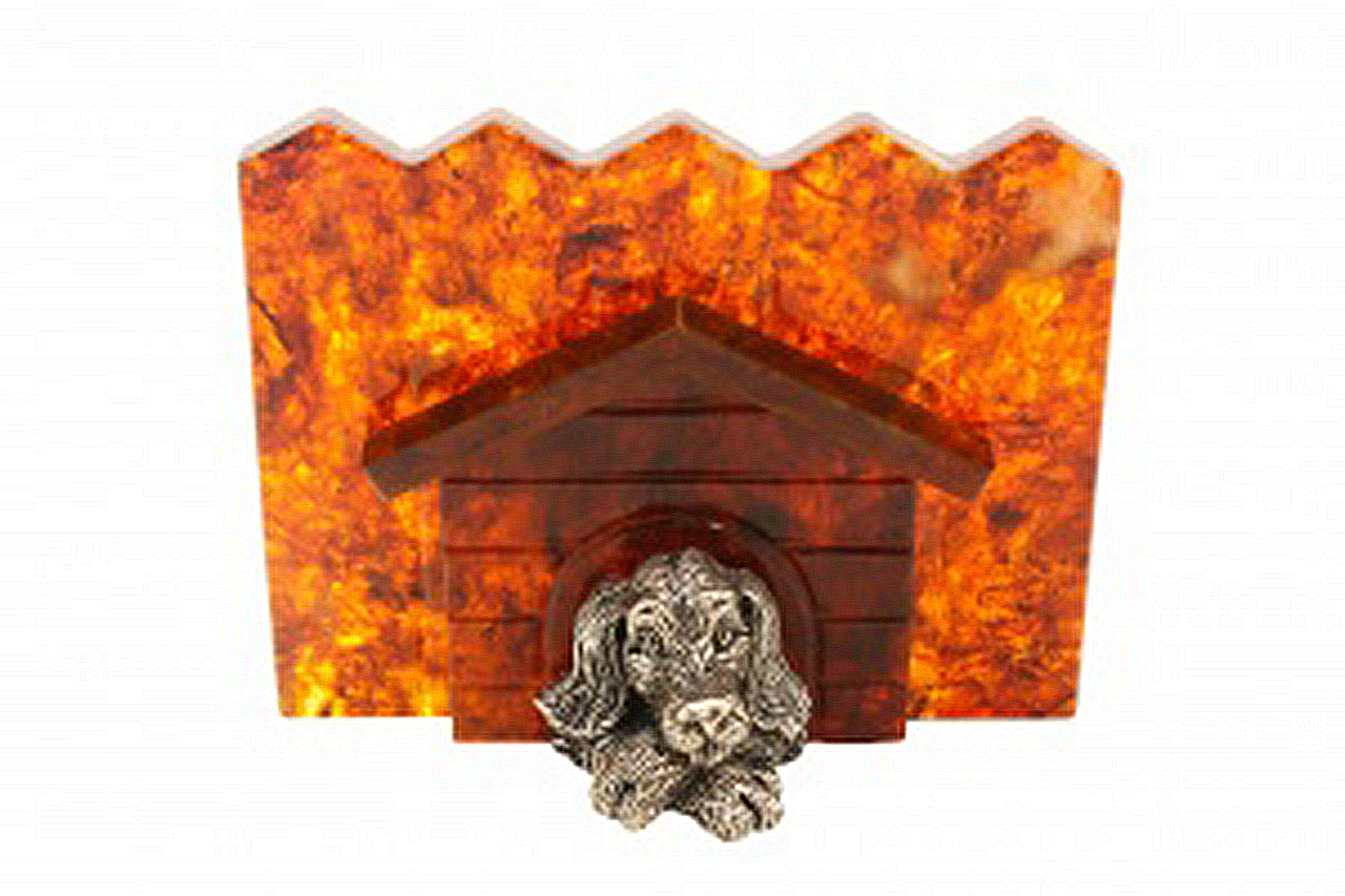 Символ года сувенир "Пёс в будке"
