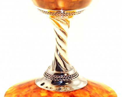 Фужер для мартини из янтаря 1206