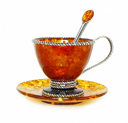 Чайная чашка "Венеция" с ложкой 11504/L