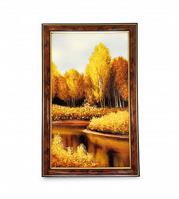 Картина янтарная "Золотая природа" KVS-06