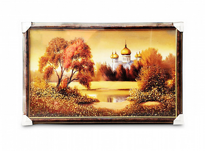 Картина янтарная "Святое место" KVSB-01