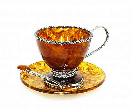 Чайная чашка "Венеция" с ложкой 11504/L