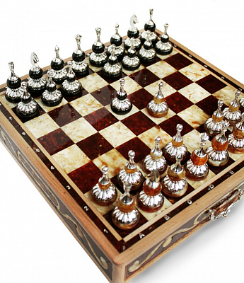 Шахматы янтарные HD8-chess